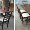 Реставрация стола со стульями